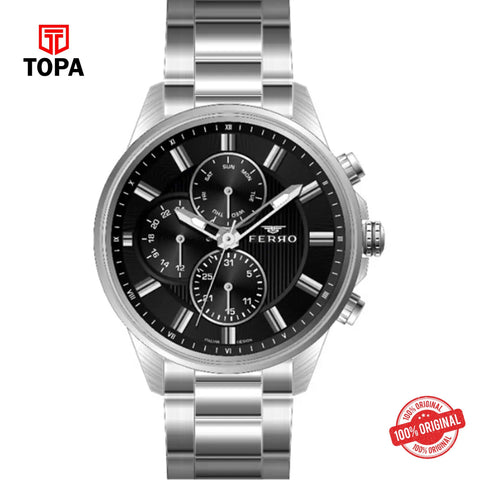Topa Ferro-FM11533A-A2-Metal-Band-Men-Watch - Product Image 1