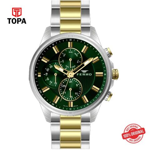 Topa Ferro-FM11533A-D6-Metal-Band-Men-Watch - Product Image 1