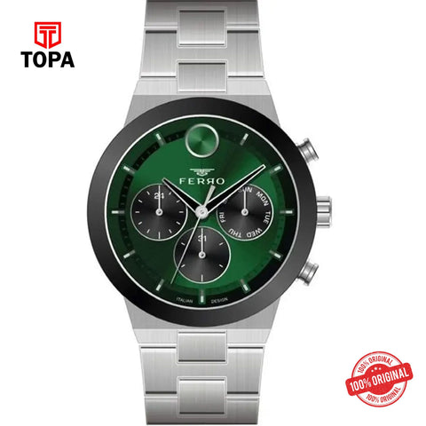 Topa Ferro-FM11568A-J6-Metal-Band-Men-Watch - Product Image 1