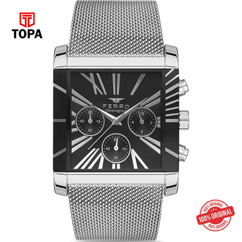Topa Ferro-FM21292C-A2-Mesh-Band-Men-Watch - Product Image 1