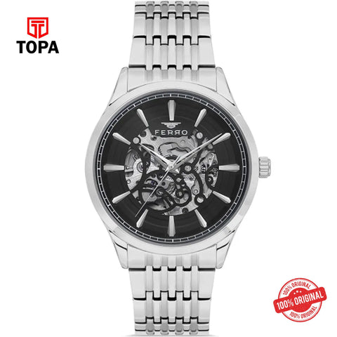 Topa Ferro-FM31440A-A2-Metal-Band-Men-Watch - Product Image 1