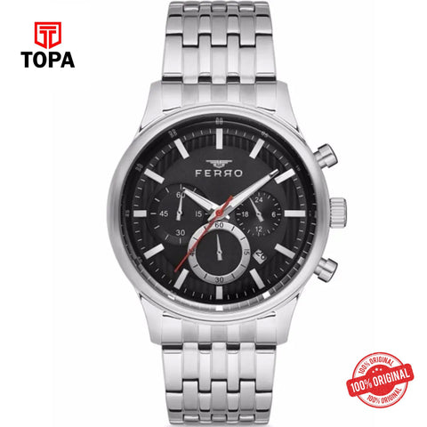 Topa Ferro-FM40089A-01-Metal-Band-Men-Watch - Product Image 1