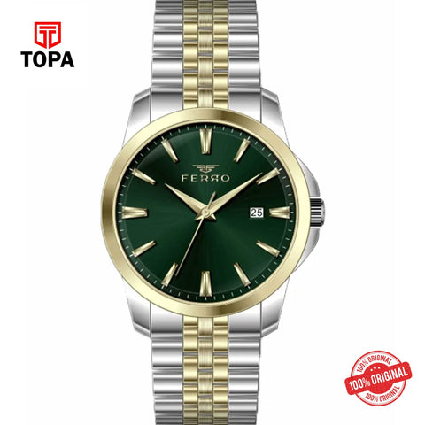Topa Ferro-FM40108A-D6-Metal-Band-Men-Watch - Product Image 1