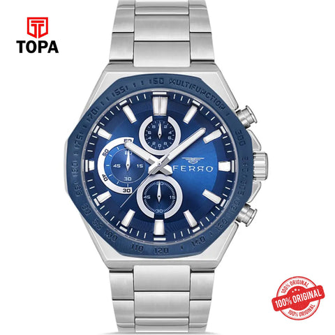 Topa Ferro-FM40110A-L-Metal-Band-Men-Watch - Product Image 1