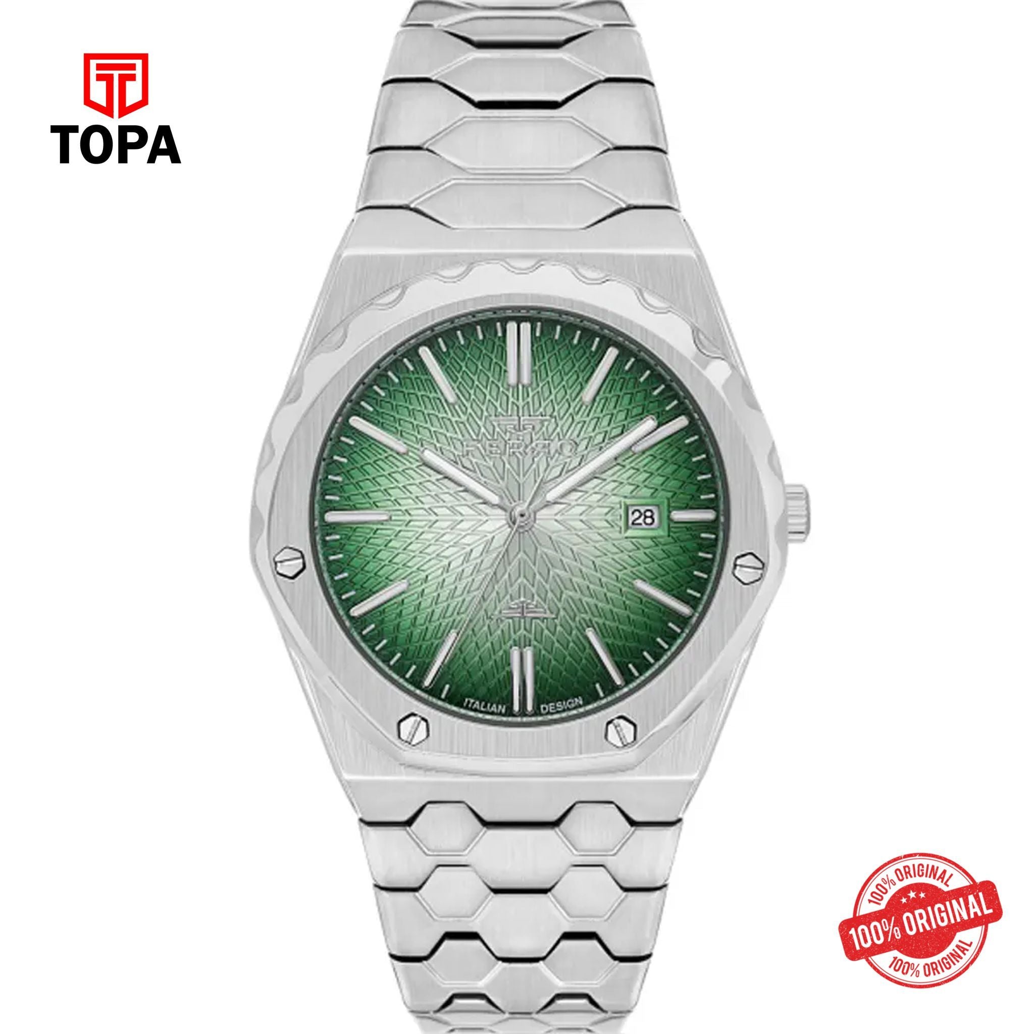 Topa Ferro-FM40133A-A6-Metal-Band-Men-Watch - Product Image 1
