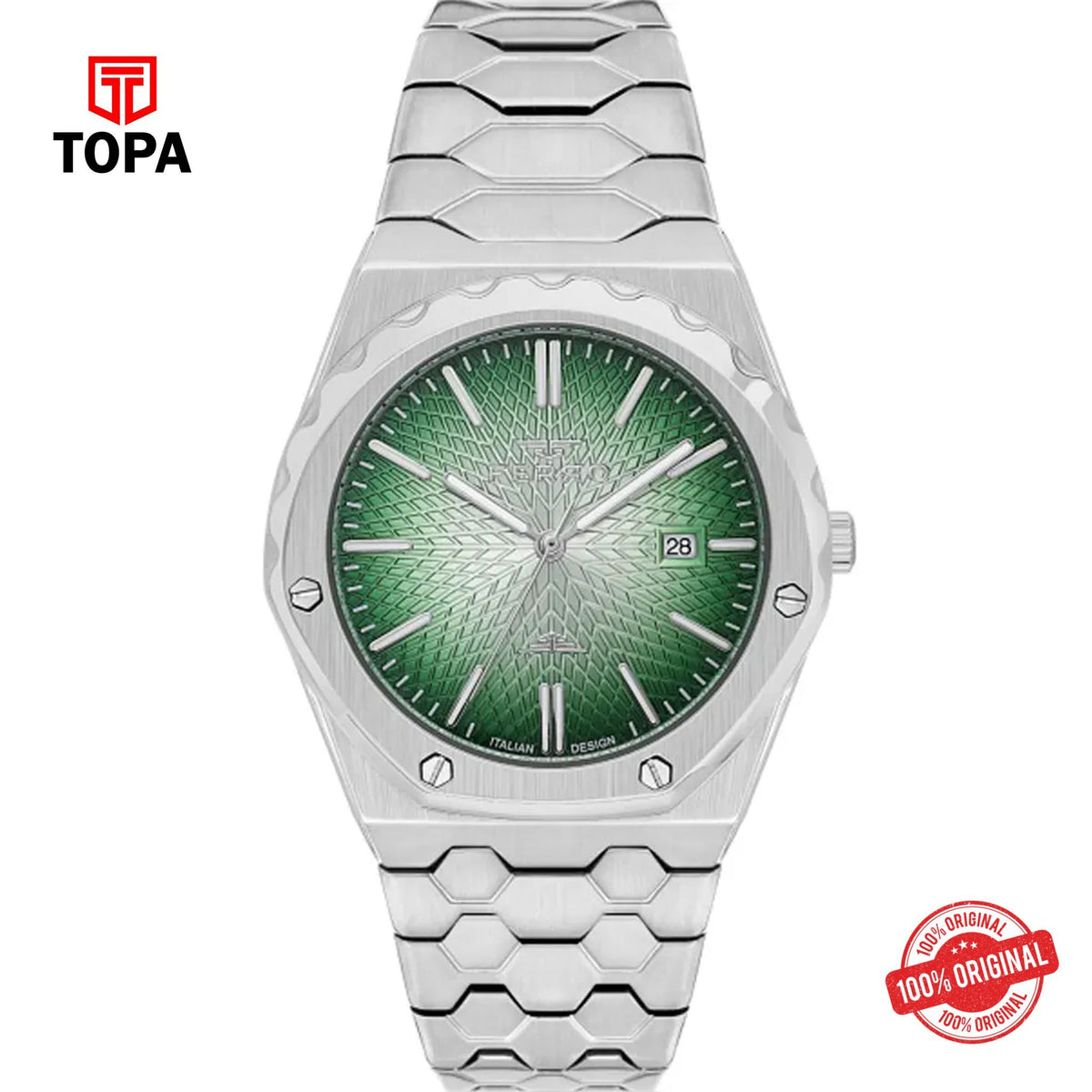 Topa Ferro-FM40133A-A6-Metal-Band-Men-Watch - Product Image 1