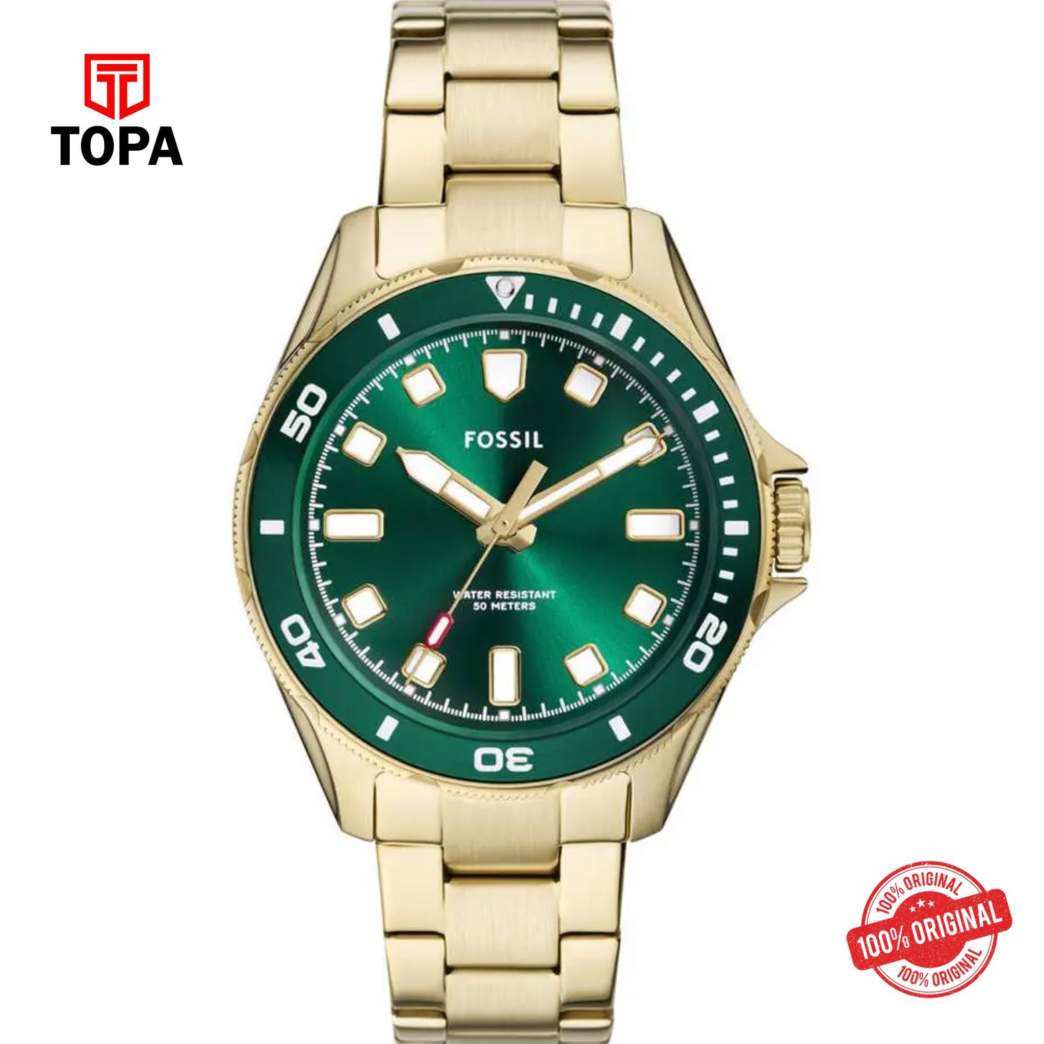 Topa Fossil-BQ-2884-Dalton-Metal-Band-Men-Watch - Product Image 1