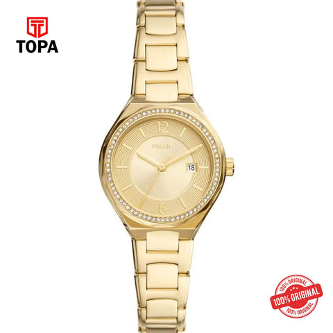Topa Fossil-BQ-3801-Eevie-Metal-Band-Women-Watch - Product Image 1