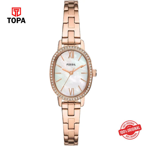 Topa Fossil-BQ-3977-Penny-Metal-Band-Women-Watch - Product Image 1