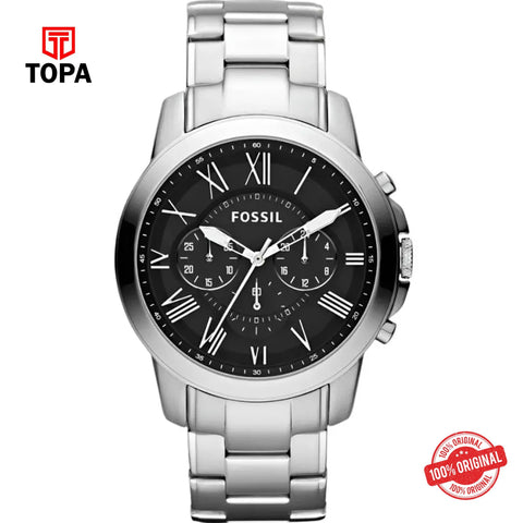 Topa Fossil-FS-4736-Grant-Metal-Band-Men-Watch - Product Image 1