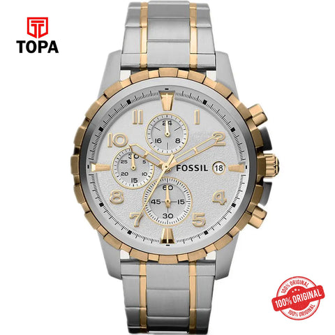 Topa Fossil-FS-4795-Dean-Metal-Band-Men-Watch - Product Image 1
