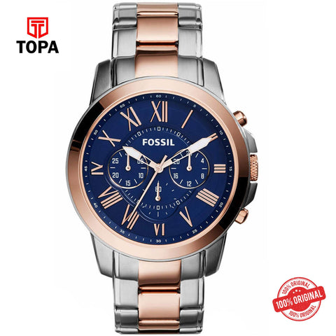 Topa Fossil-FS-5024-Metal-Band-Mens-Watch - Product Image 1