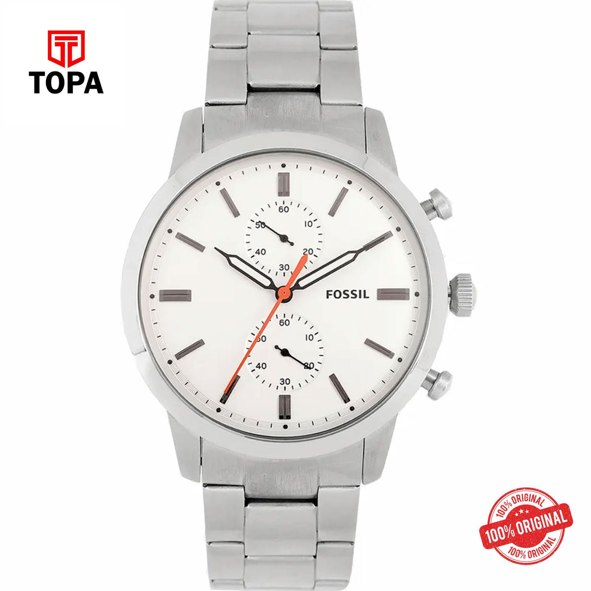 Topa Fossil-FS-5346-Metal-Band-Men-Watch - Product Image 1