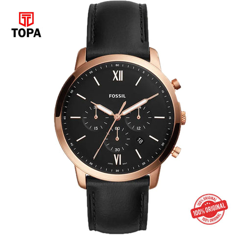 Topa Fossil-FS-5381-Neutra-Leather-Band-Men-Watch - Product Image 1