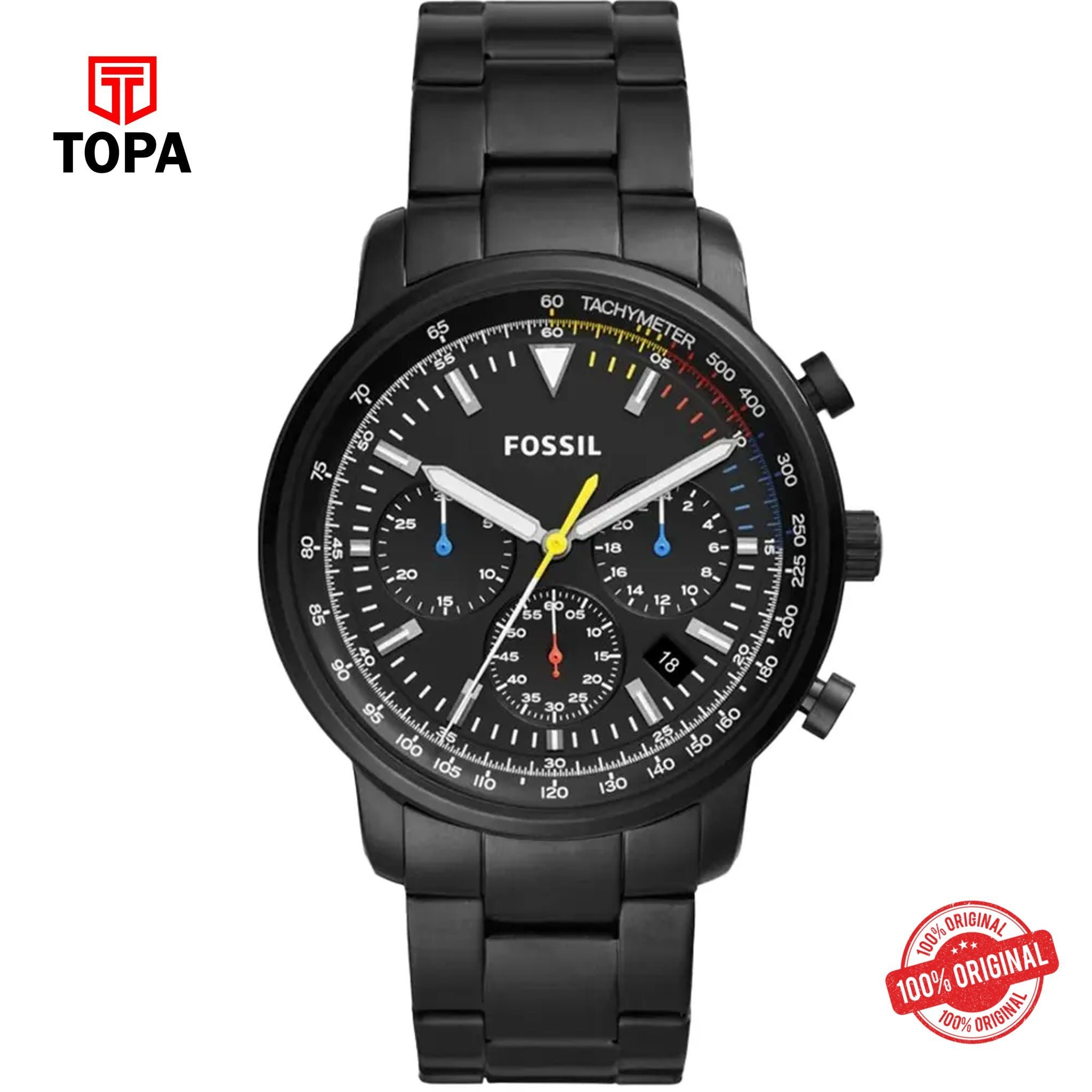 Topa Fossil-FS-5413-Metal-Band-Men-Watch - Product Image 1