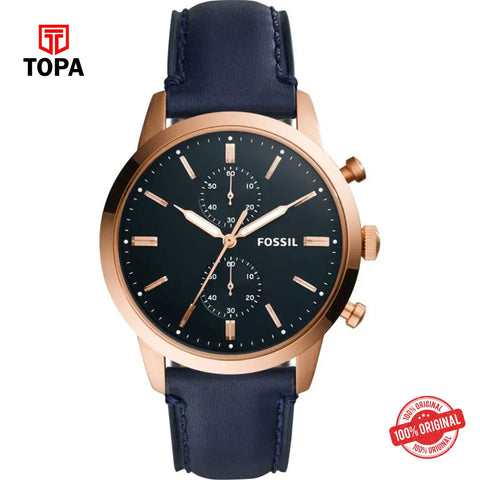 Topa Fossil-FS-5436-Leather-Band-Men-Watch - Product Image 1
