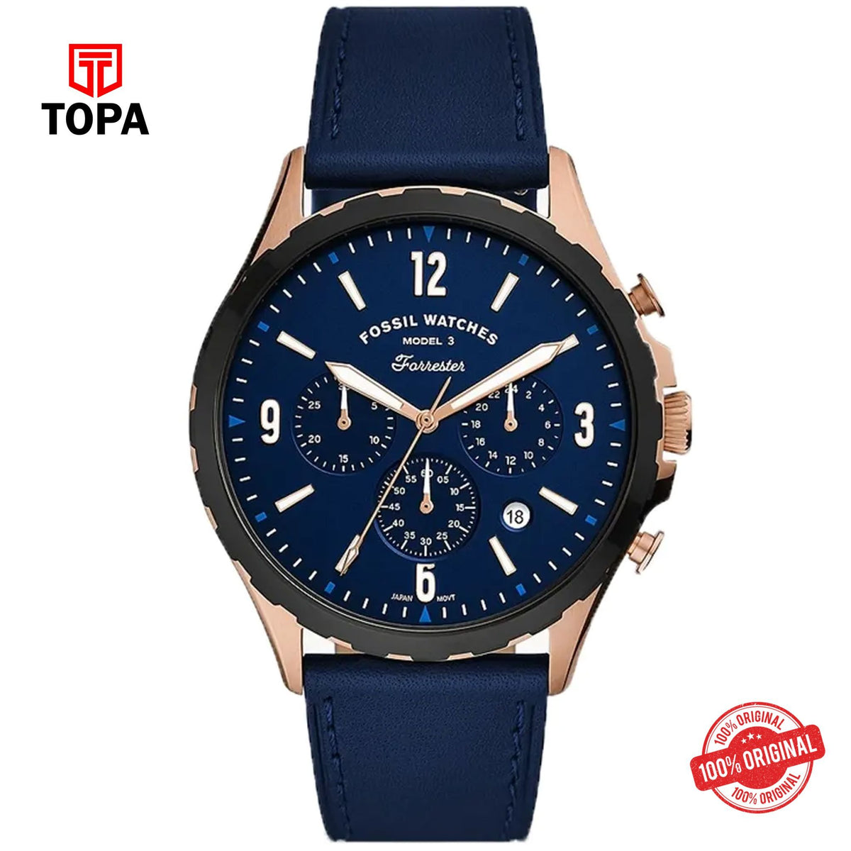 Topa Fossil-FS-5814-Men-Watch - Product Image 1