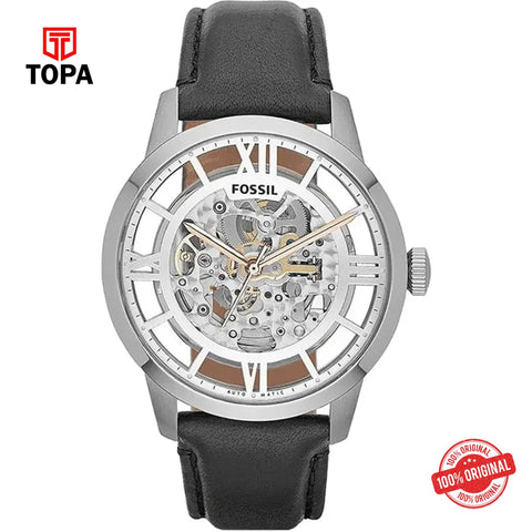 Topa Fossil-ME-3041-Townsman-Leather-Band-Men-Watch - Product Image 1
