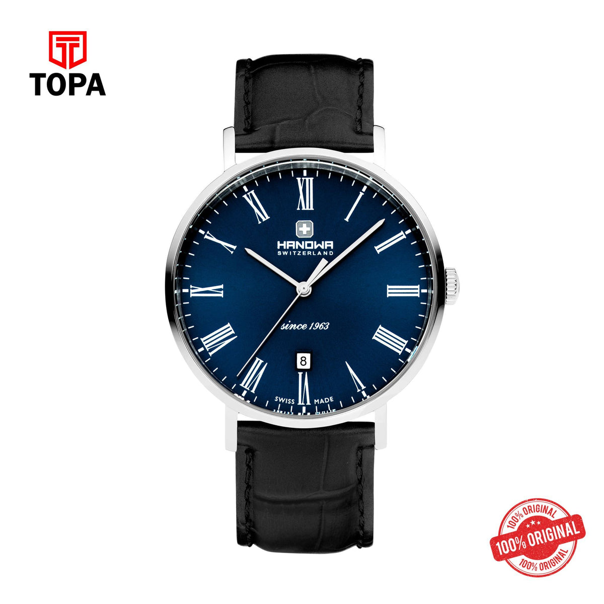 Hanowa HAWGB0001003 Quartz Analog Men's Watch with blue dial