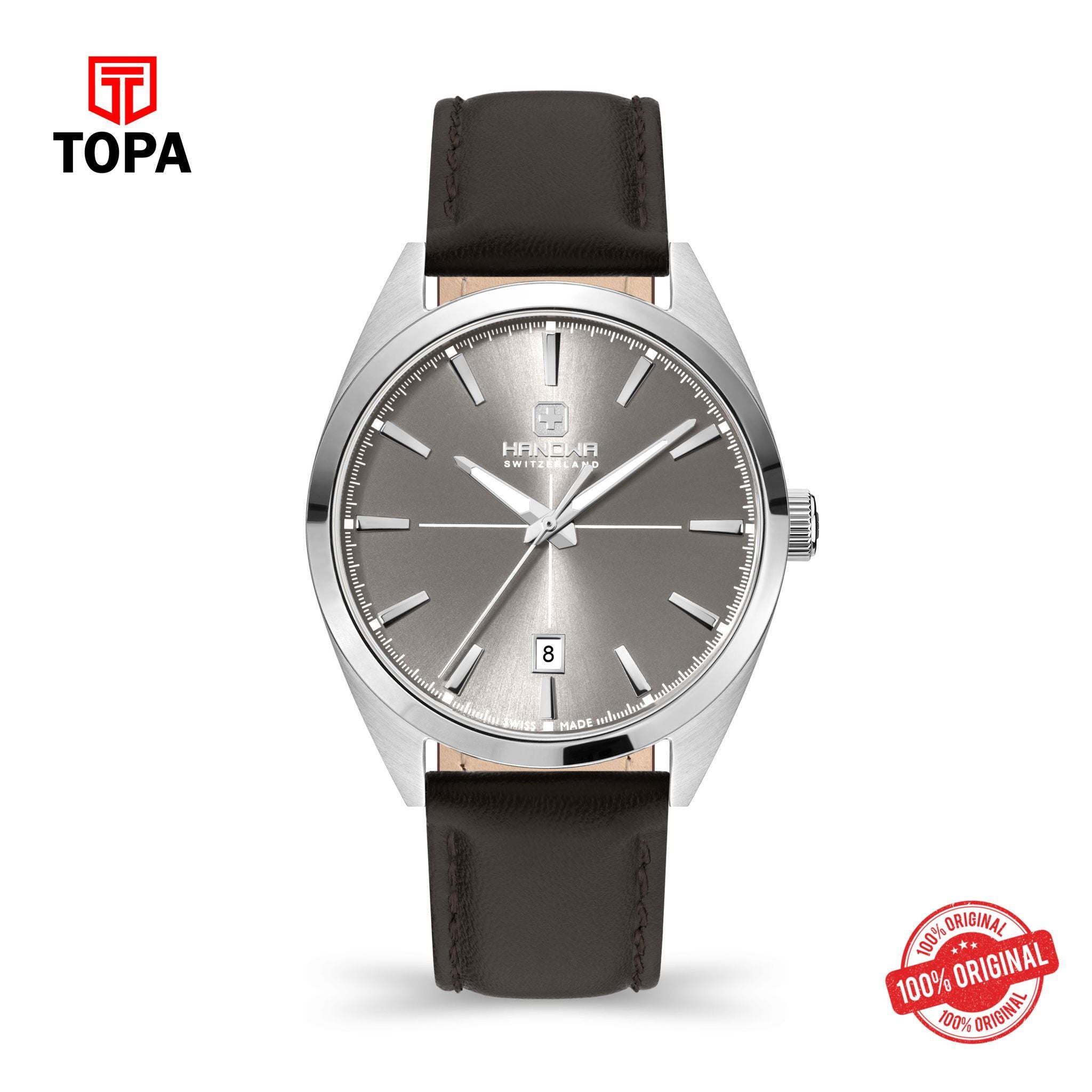 Topa HANOWA - HAWGB2200103 - MEN'S LEATHER WRIST WATCH - Product Image 1