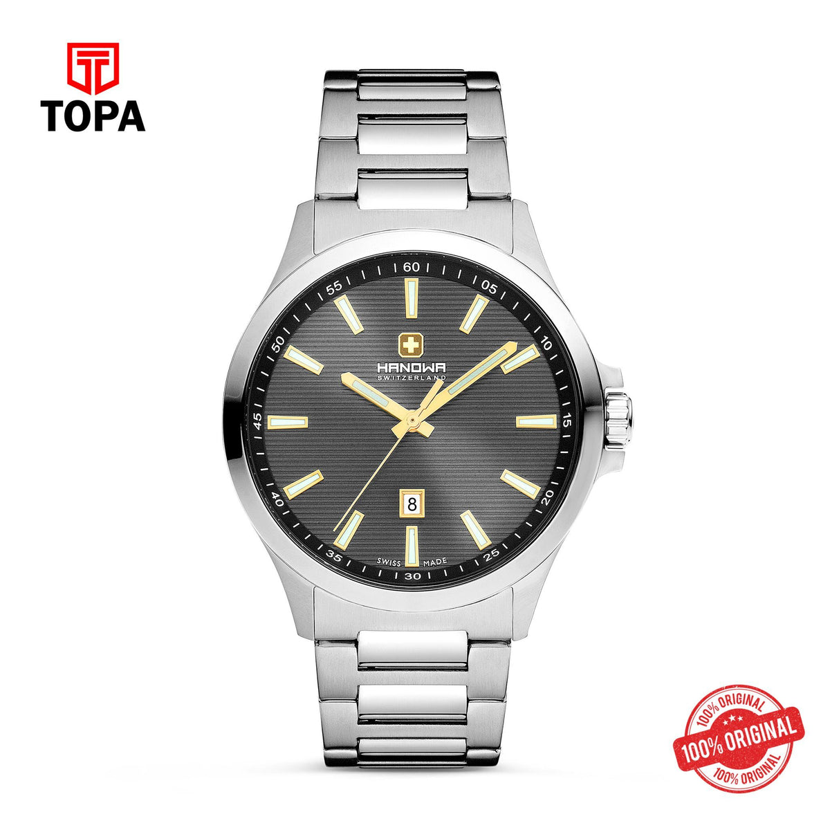 Topa HANOWA - HAWGH0001803 - MEN'S STAINLESS WRIST WATCH - Product Image 1
