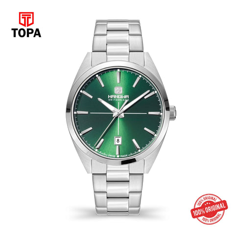 Hanowa HAWGH2200102 Quartz Analog Men's Watch with green dial