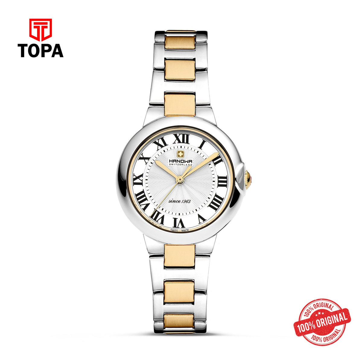 Hanowa HAWLG0001561 Quartz Analog Women's Watch with silver dial