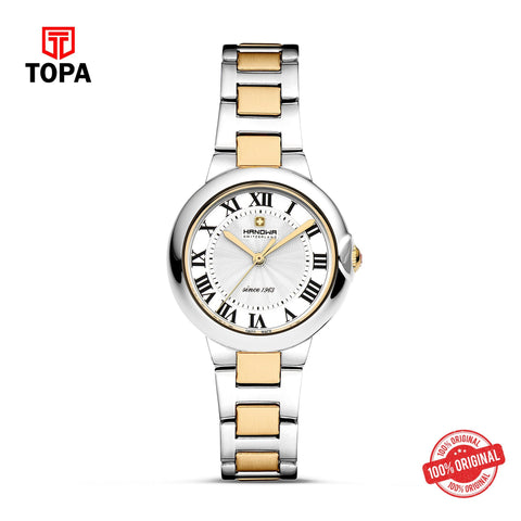 Hanowa HAWLG0001561 Quartz Analog Women's Watch with silver dial