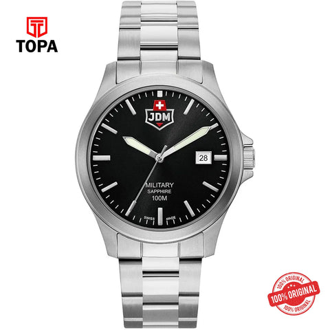 Topa JDM-Military-JDM-WG005-02-ALPHA-II-Metal-Band-Men-Watch - Product Image 1