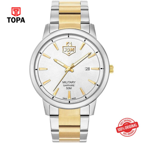 Topa JDM-Military-JDM-WG006-06-BRAVO-I-Metal-Band-Men-Watch - Product Image 1