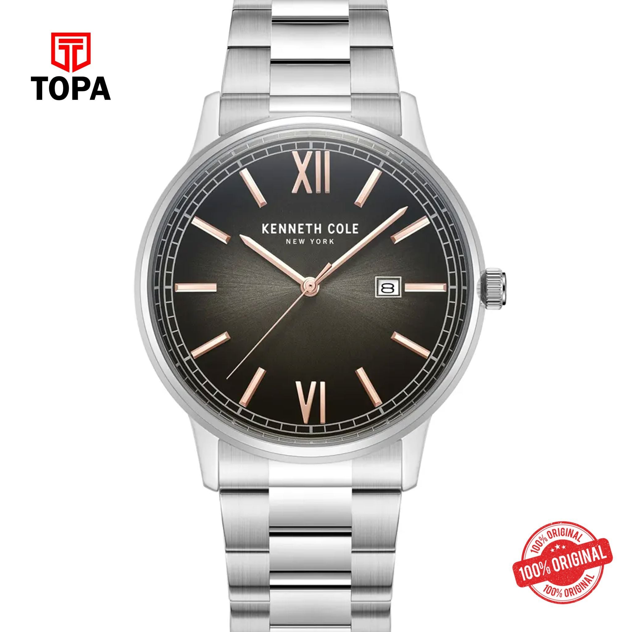 Topa Kenneth-Cole-KCWGH22345603-Metal-Band-Men-Watch - Product Image 1