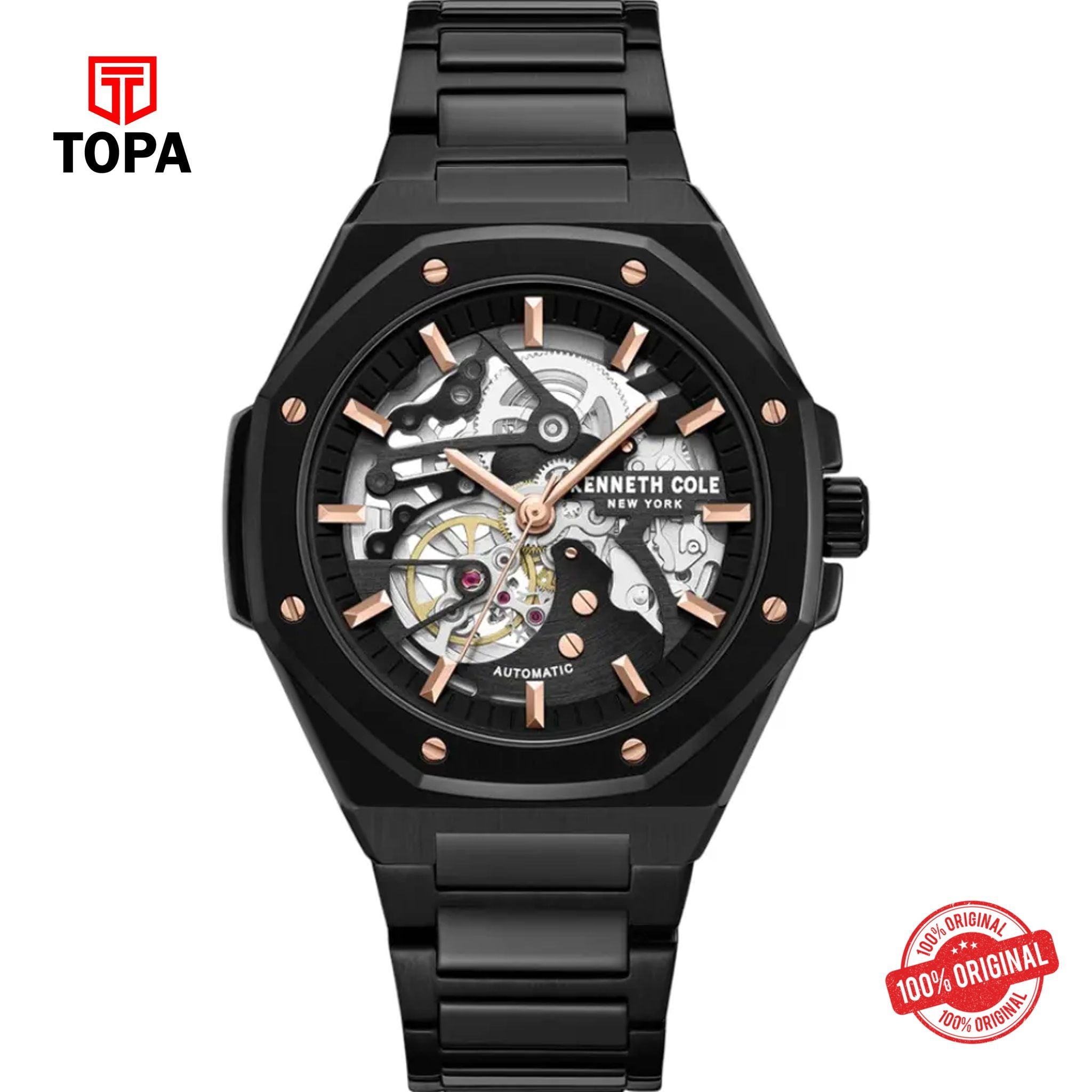 Topa Kenneth-Cole-KCWGY0058902-Metal-Band-Men-Watch - Product Image 1