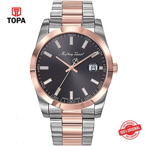Topa Mathey-Tissot-H450RN-Metal-Band-Men-Watch - Product Image 1