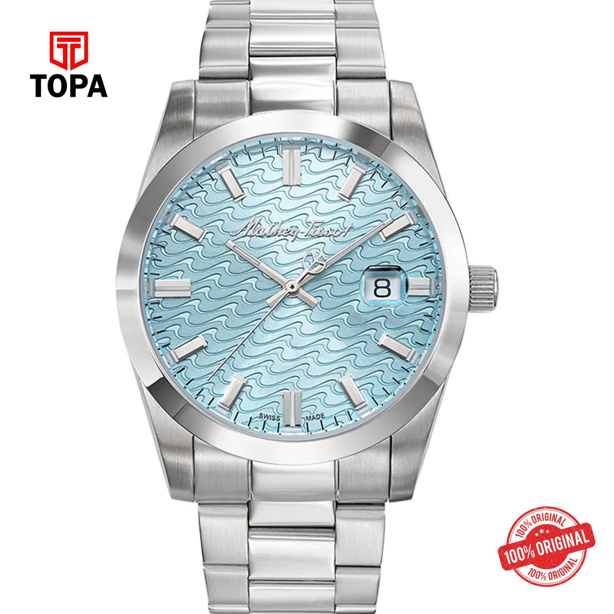 Topa Mathey-Tissot-H450SE-Metal-Band-Men-Watch - Product Image 1