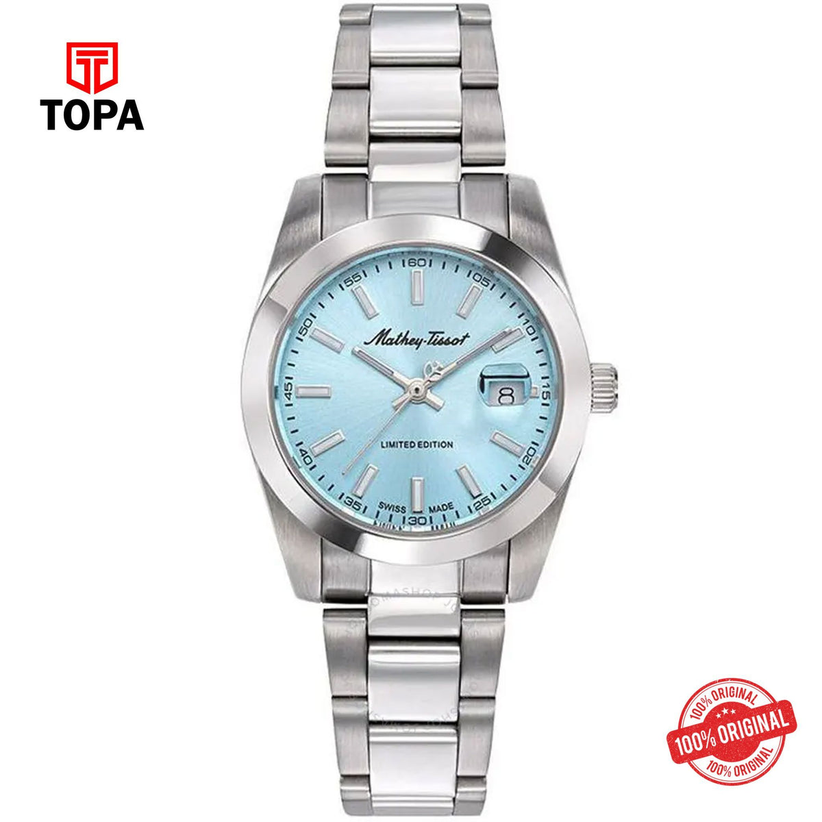 Topa Mathey-Tissot-H451BU-Metal-Band-Men-Watch - Product Image 1