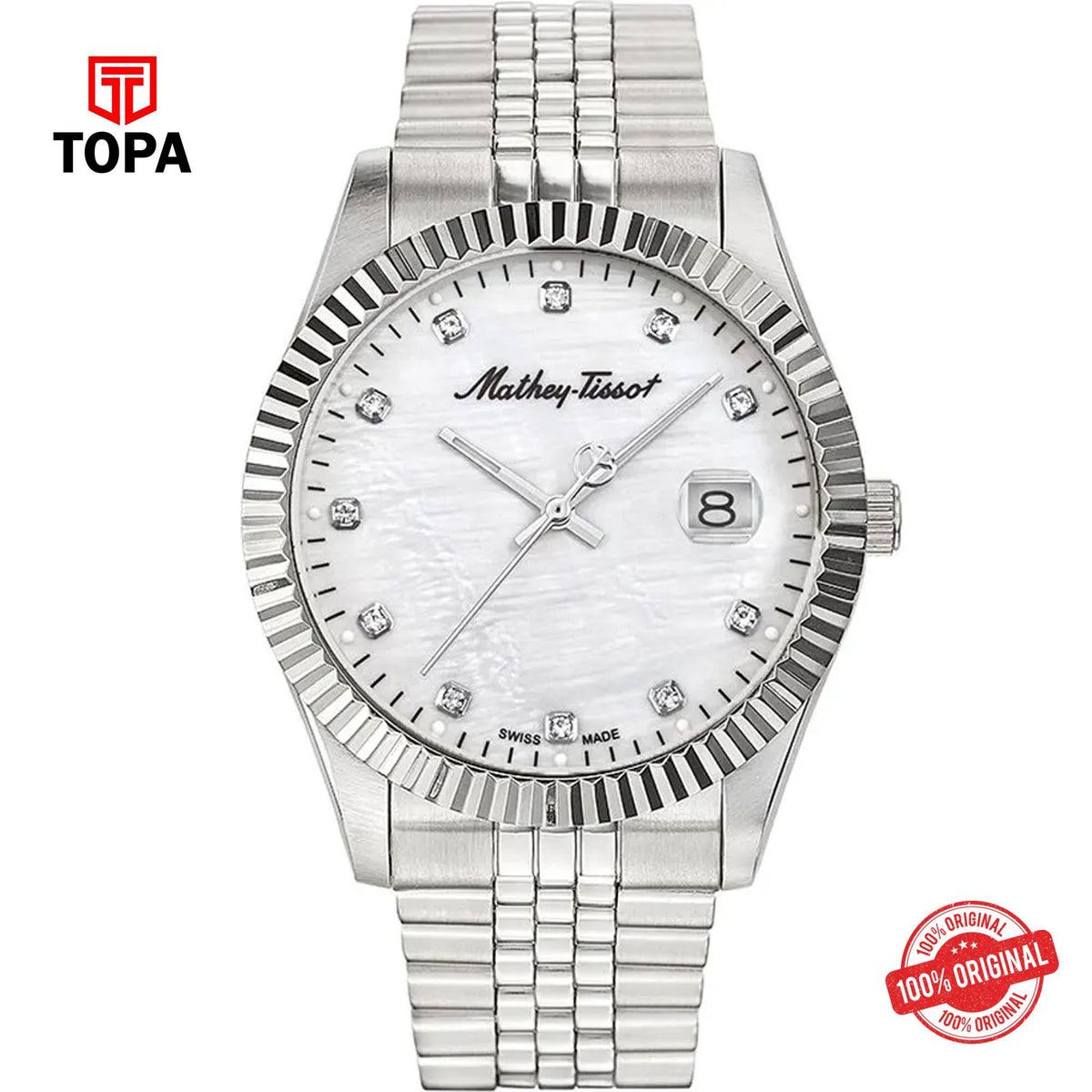Topa Mathey-Tissot-H710AI-Metal-Band-Men-Watch - Product Image 1