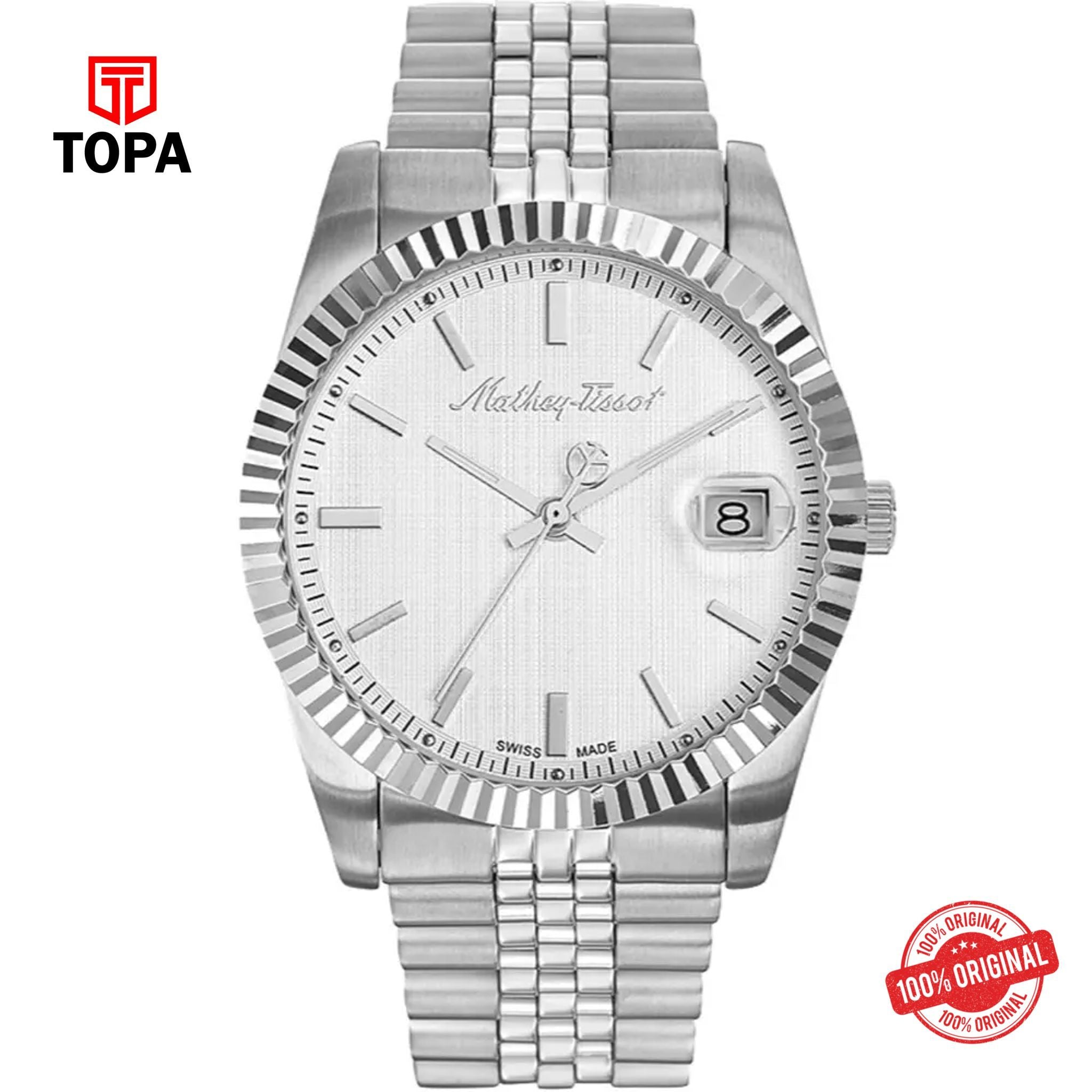 Topa Mathey-Tissot-H810AI-Metal-Band-Men-Watch - Product Image 1