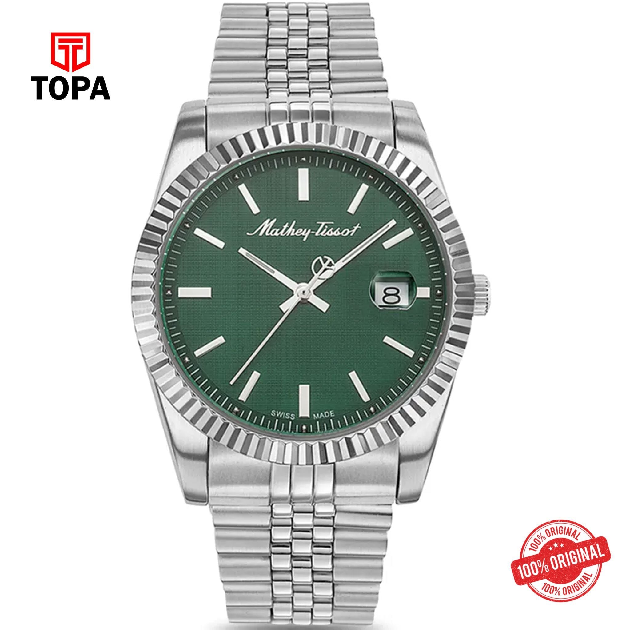 Topa Mathey-Tissot-H810AV-Metal-Band-Men-Watch - Product Image 1