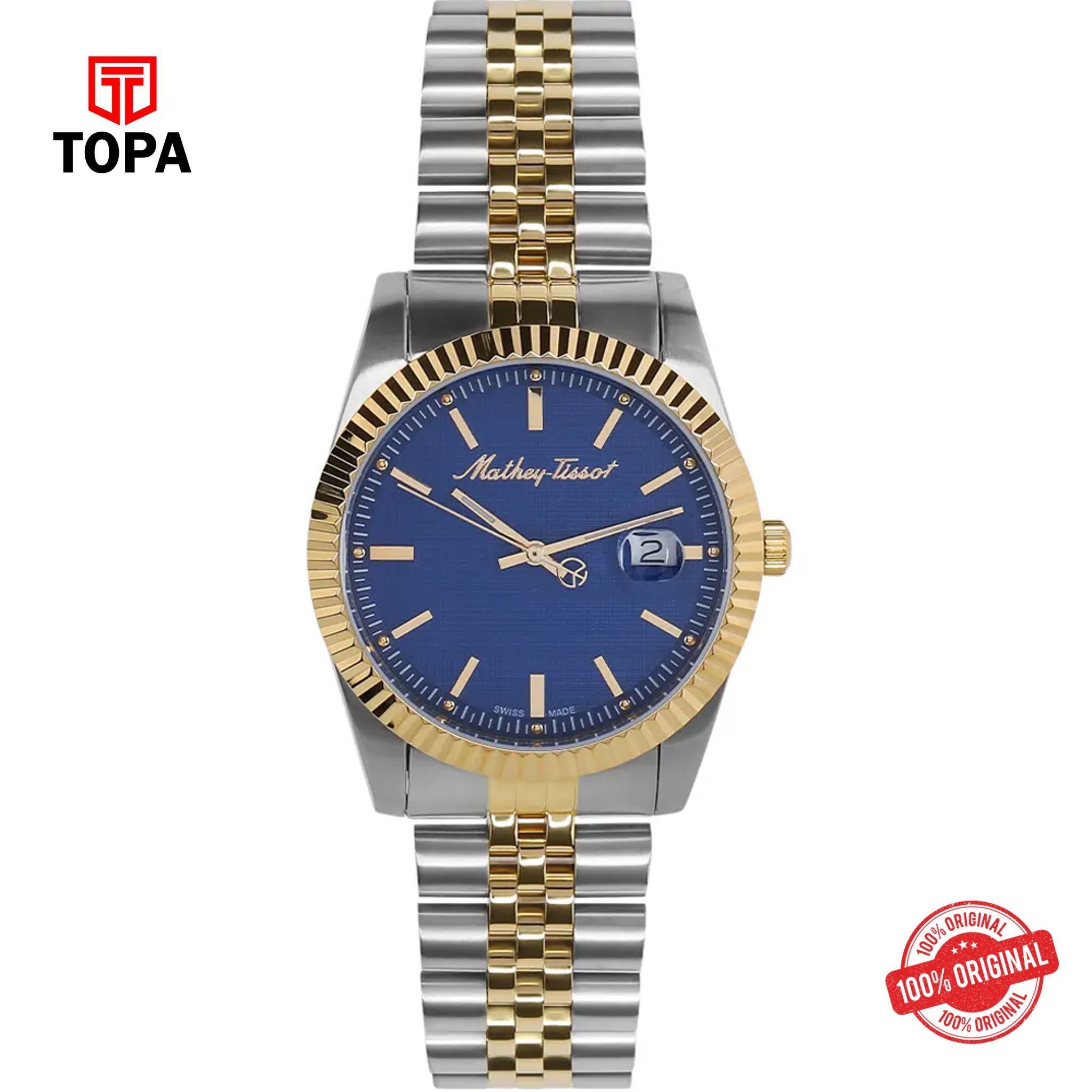 Topa Mathey-Tissot-H810BU-Metal-Band-Men-Watch - Product Image 1