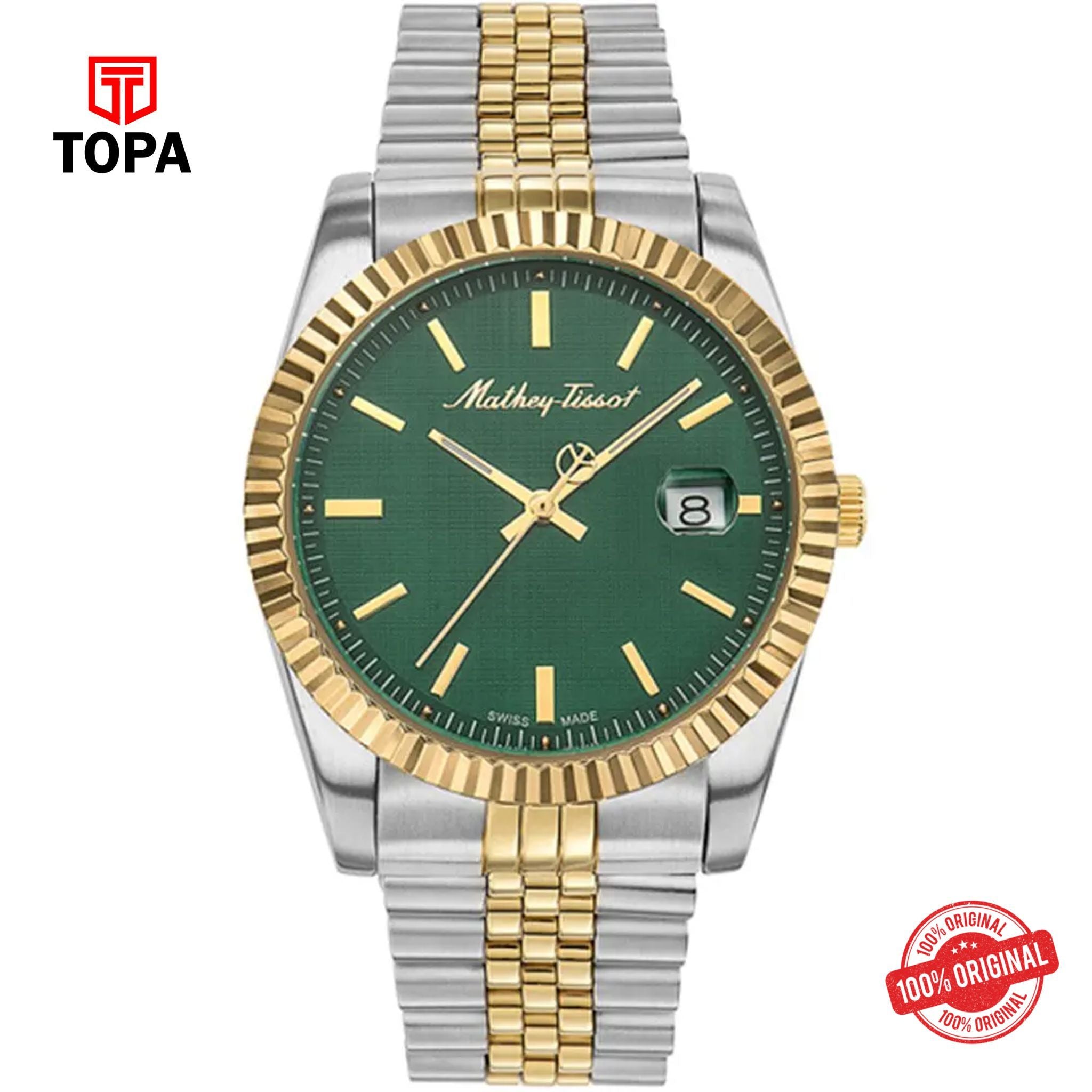 Topa Mathey-Tissot-H810BV-Metal-Band-Men-Watch - Product Image 1