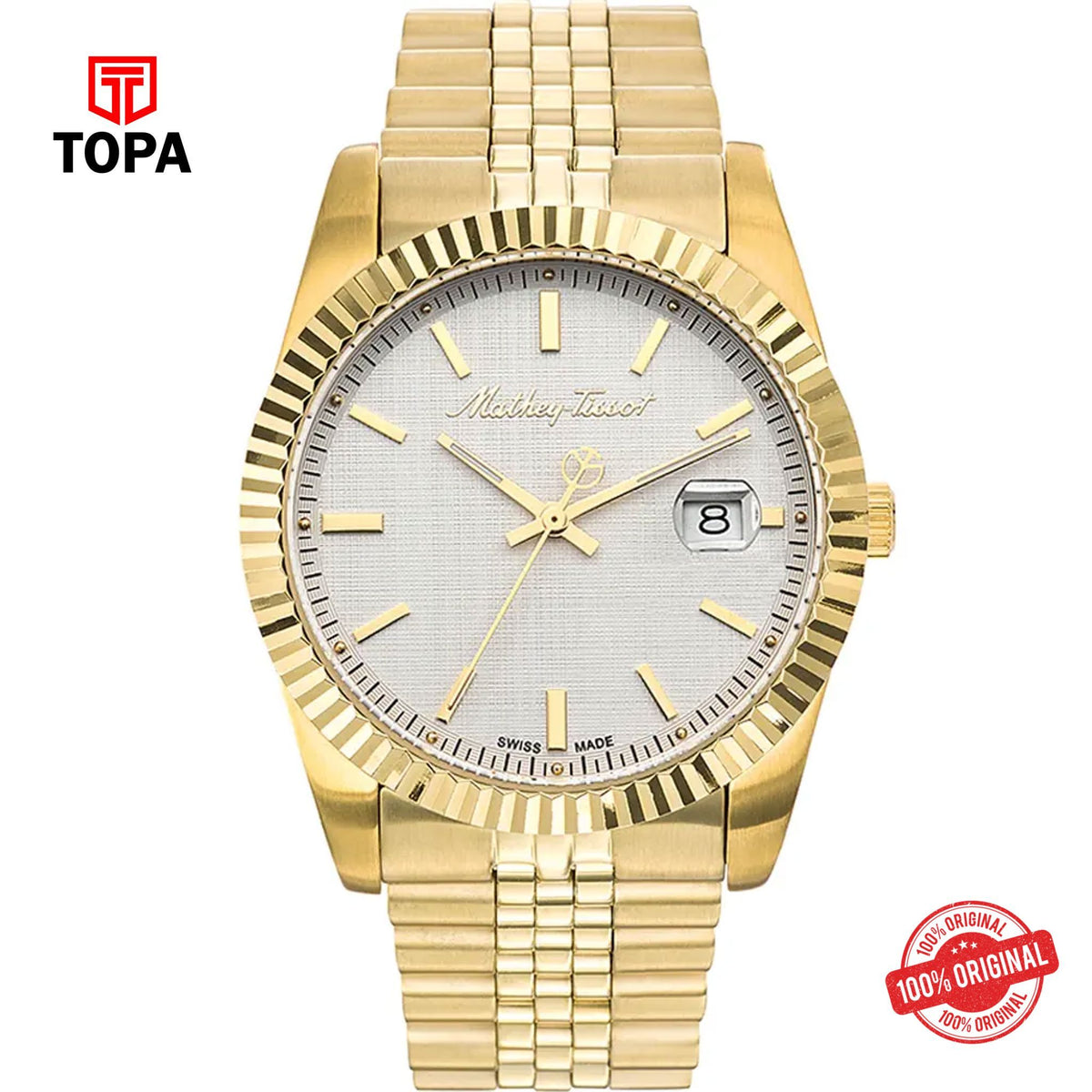 Topa Mathey-Tissot-H810PI-Metal-Band-Men-Watch - Product Image 1