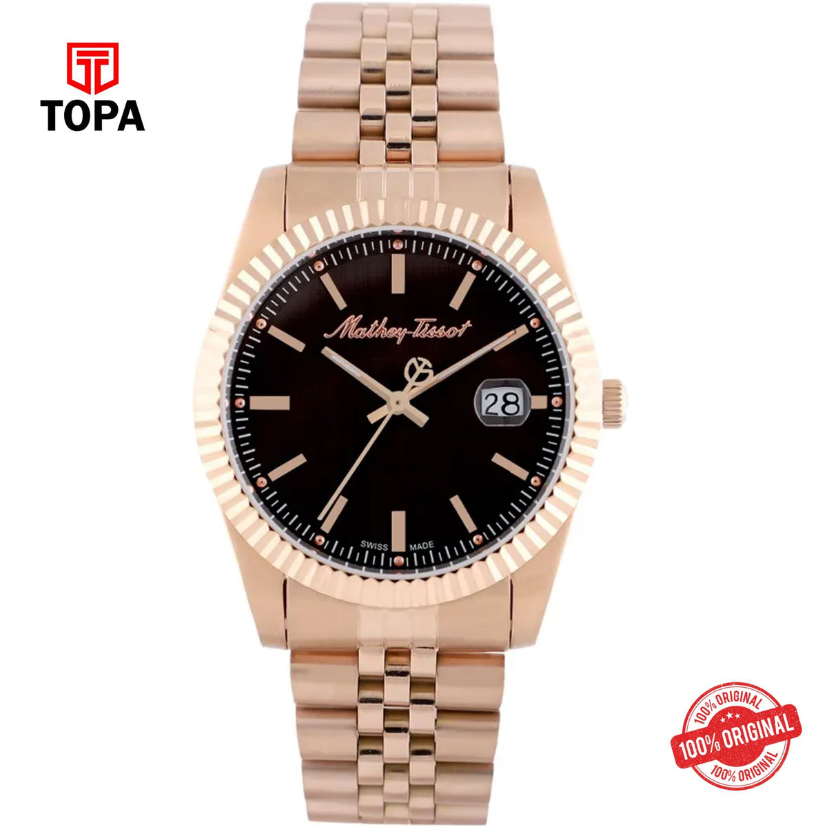 Topa Mathey-Tissot-H810PRM-Metal-Band-Men-Watch - Product Image 1