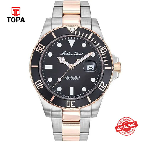 Topa Mathey-Tissot-H901RN-Metal-Band-Men-Watch - Product Image 1