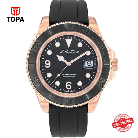 Topa Mathey-Tissot-H909PN-Rubber-Band-Men-Watch - Product Image 1