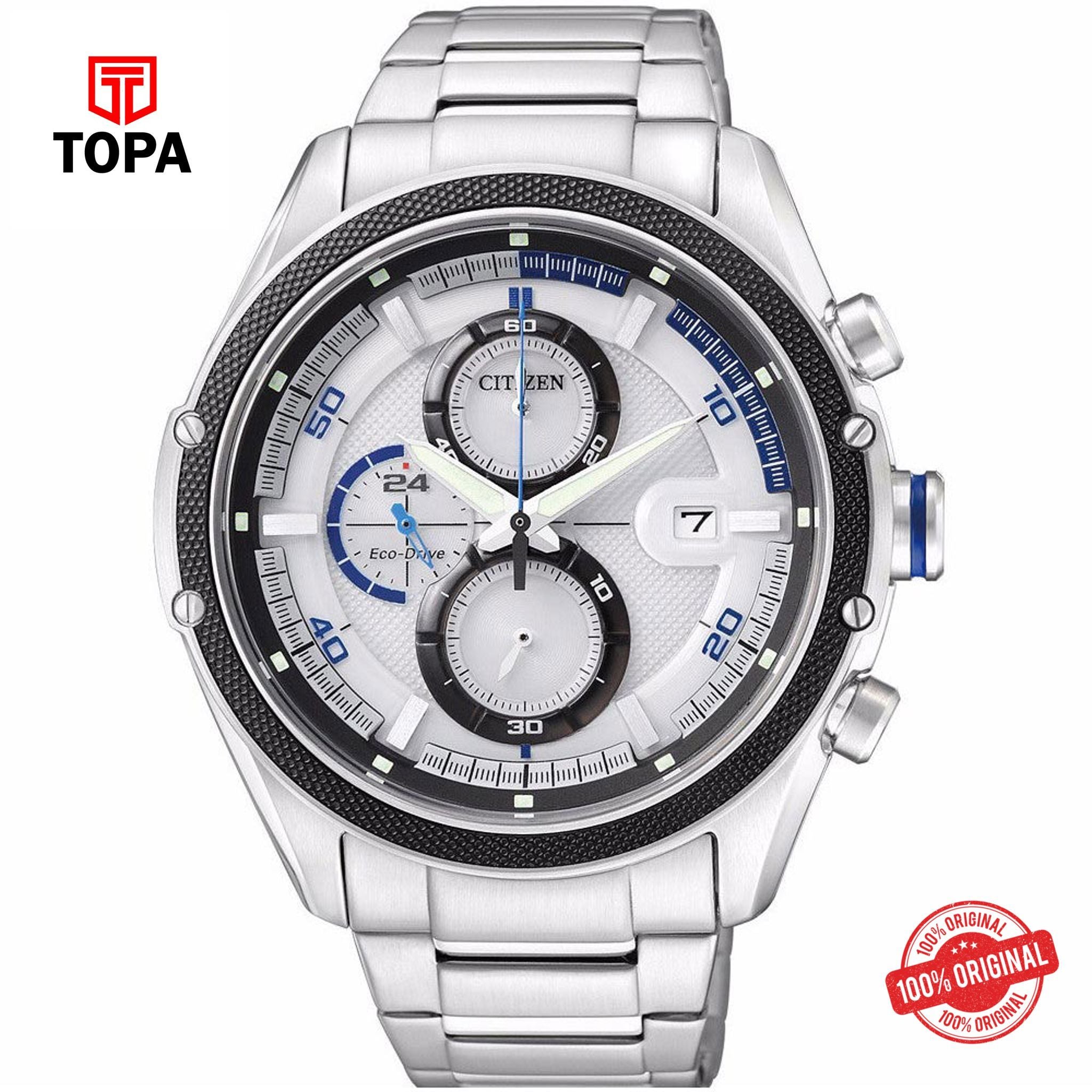 Topa Mens-Citizen-Eco-Drive-Chronograph-Watch-in-Pakistan-CA0120 - Product Image 1