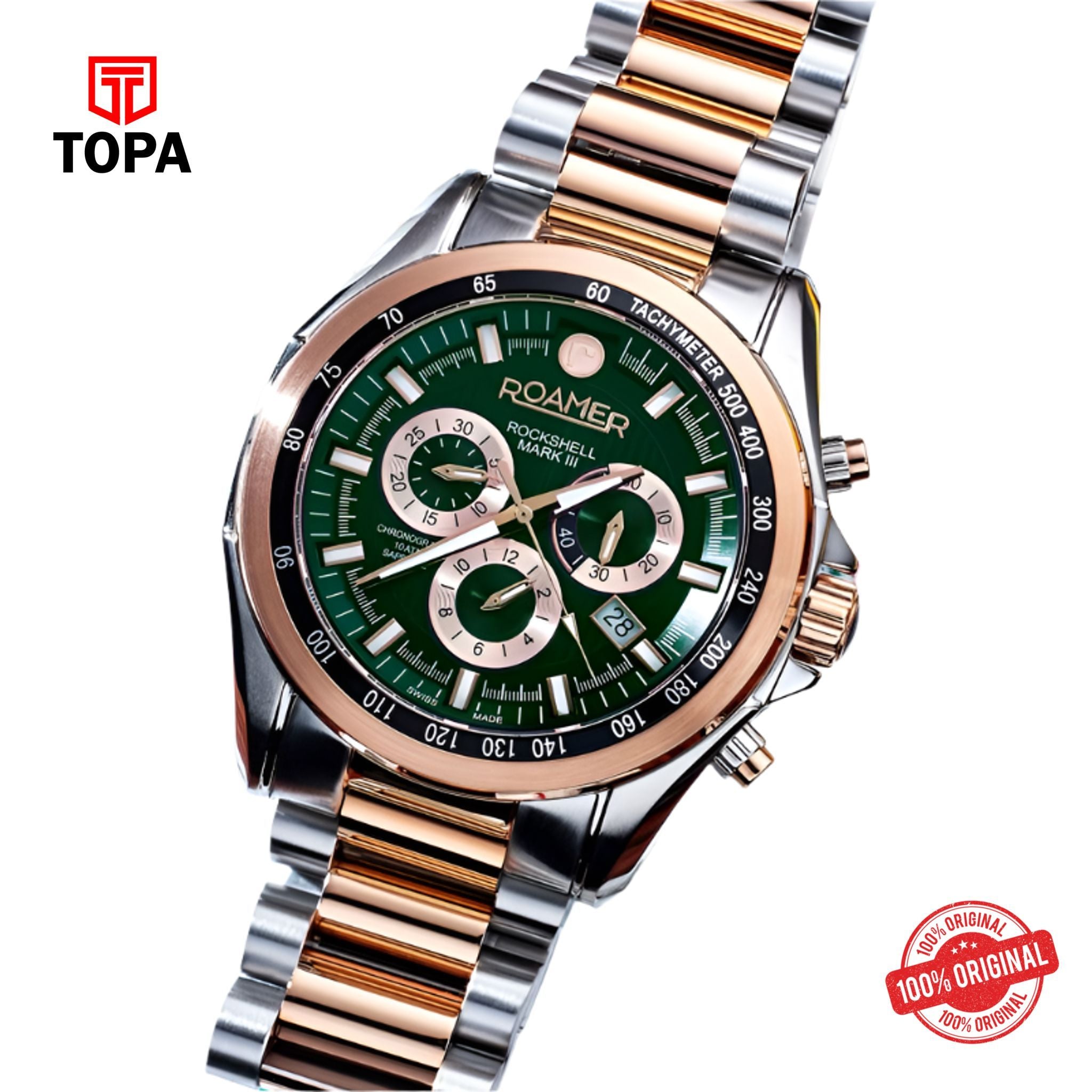 Topa Mens Roamer - 220837 49 75 20 - Rockshell Chrono Chronograph Watch - Product Image 1