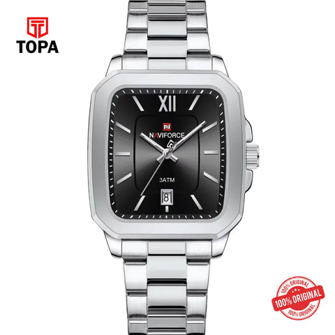 Topa NaviForce-NF9239G-CH-BLK-Metal-Band-Men-Watch - Product Image 1