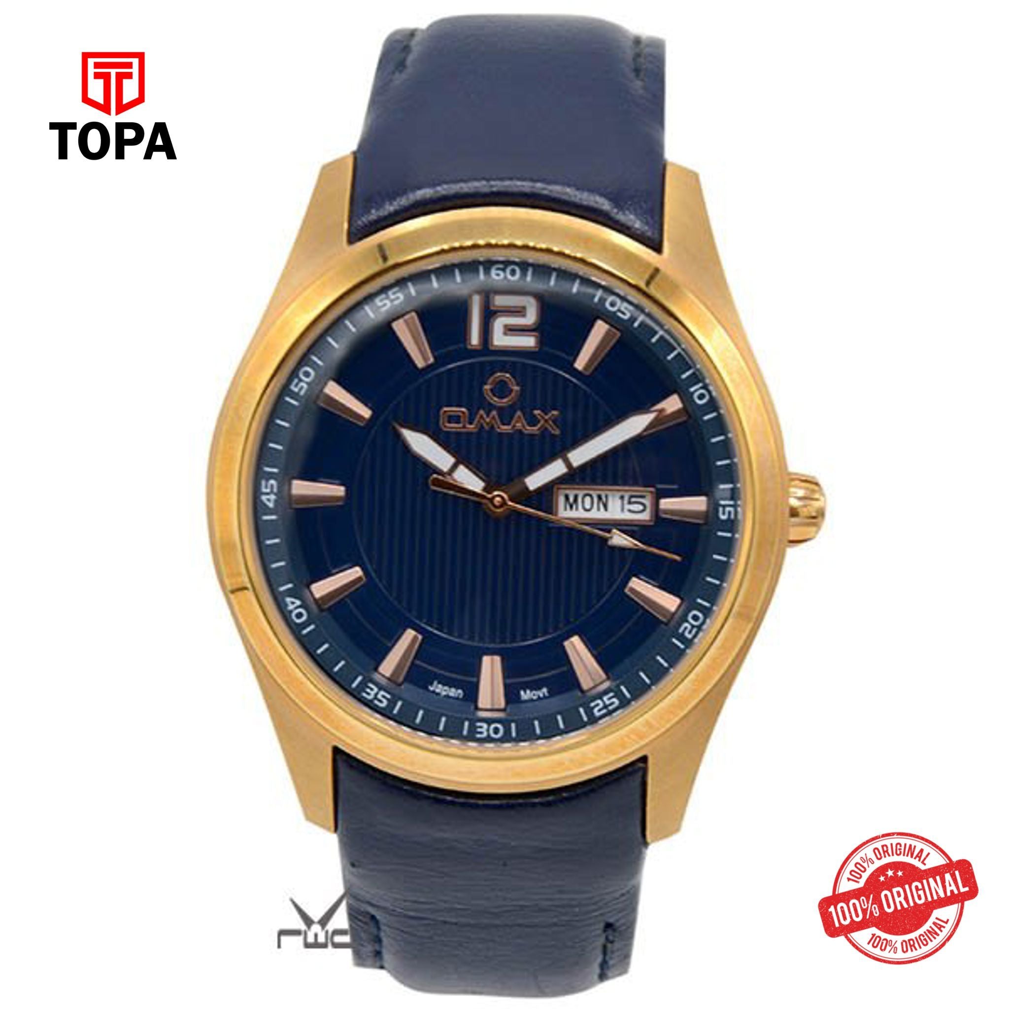 Topa Omax-74SMR44I-Men-Chain-Strap-Watch - Product Image 1