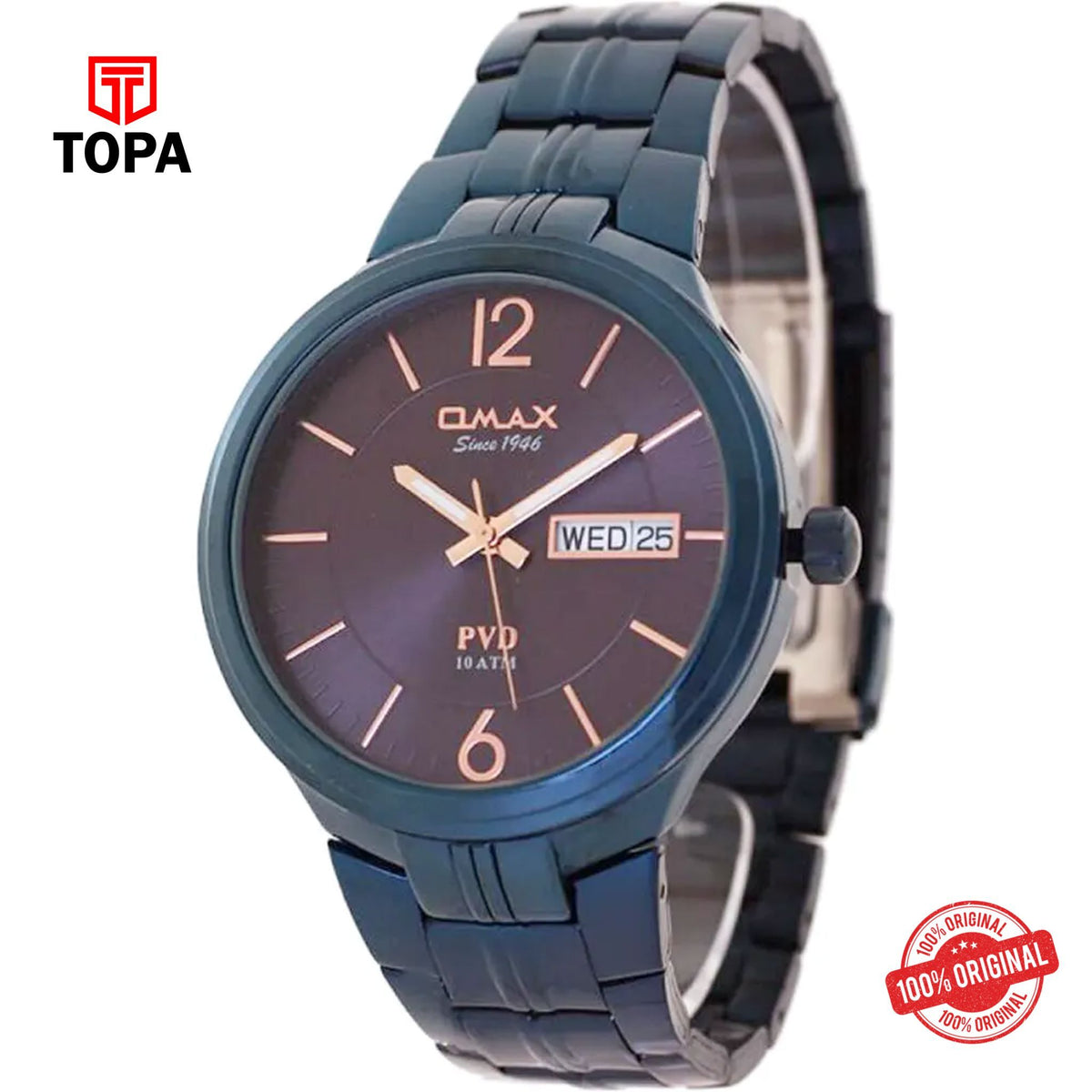 Topa Omax-AS0115K004-Metal-Band-Men-Watch - Product Image 1