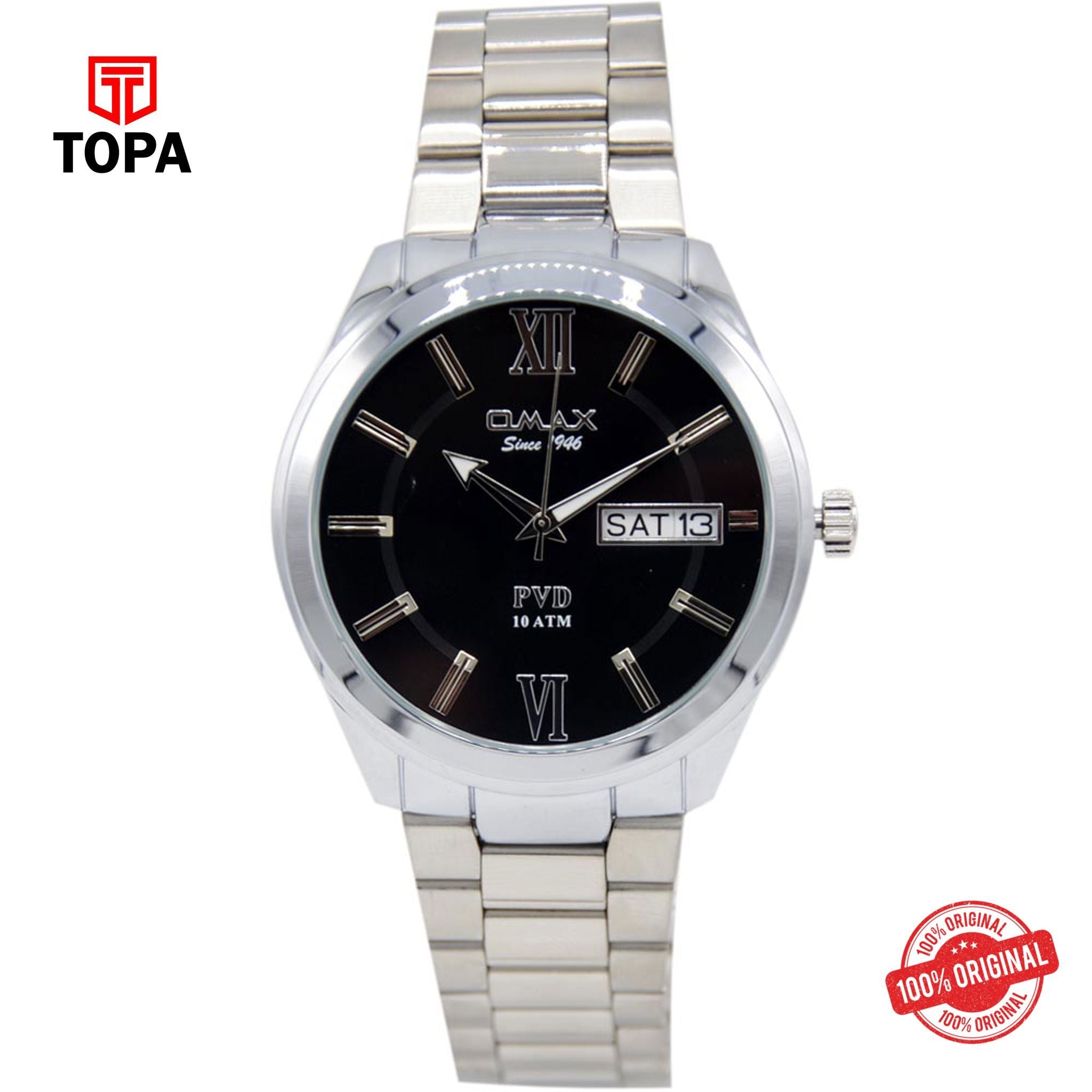 Topa Omax-AS0139I002-Metal-Band-Men-Watch - Product Image 1